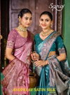 Asopalav Satin Silk Vol 3 By Saroj Satin Silk Online Saree Wholesale